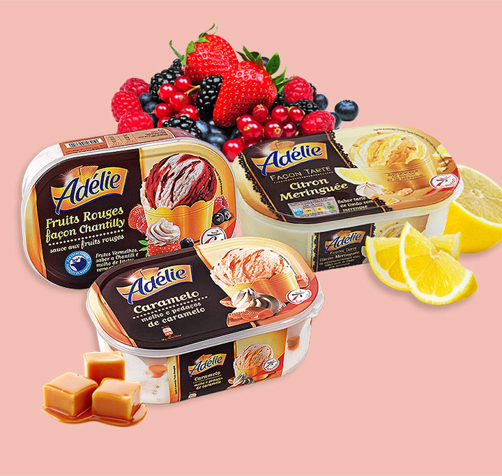 Gelados Adélie de Bola