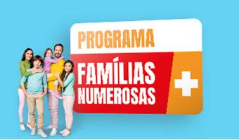 Imagem Programa Familias Numerosas +