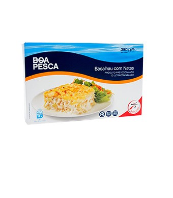 Imagem Bacalhau com natas