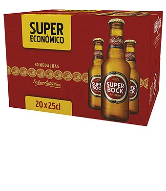 Imagem POUPE 50% EM CERVEJA Super Bock