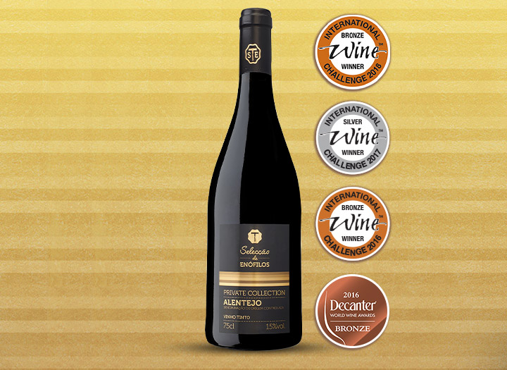 Selecção de Enófilos Vinho Tinto DOC Alentejo Private Collection 2016