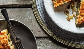 Imagem Empada de Cabrito com Castanhas e Couves