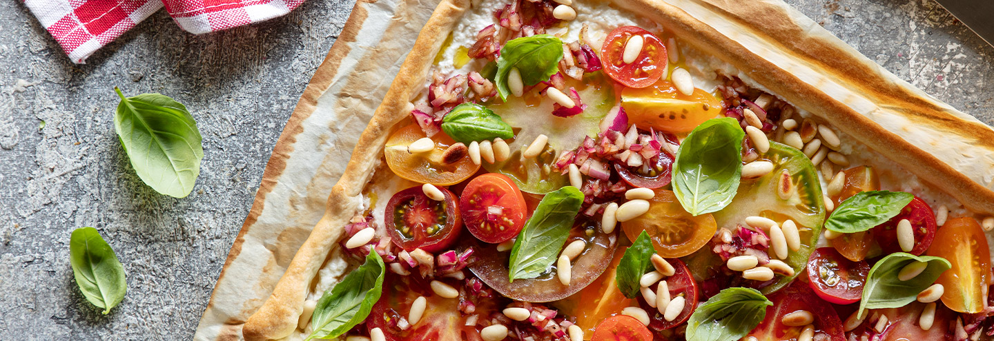 Imagem Tarte de Requeijao e Tomate