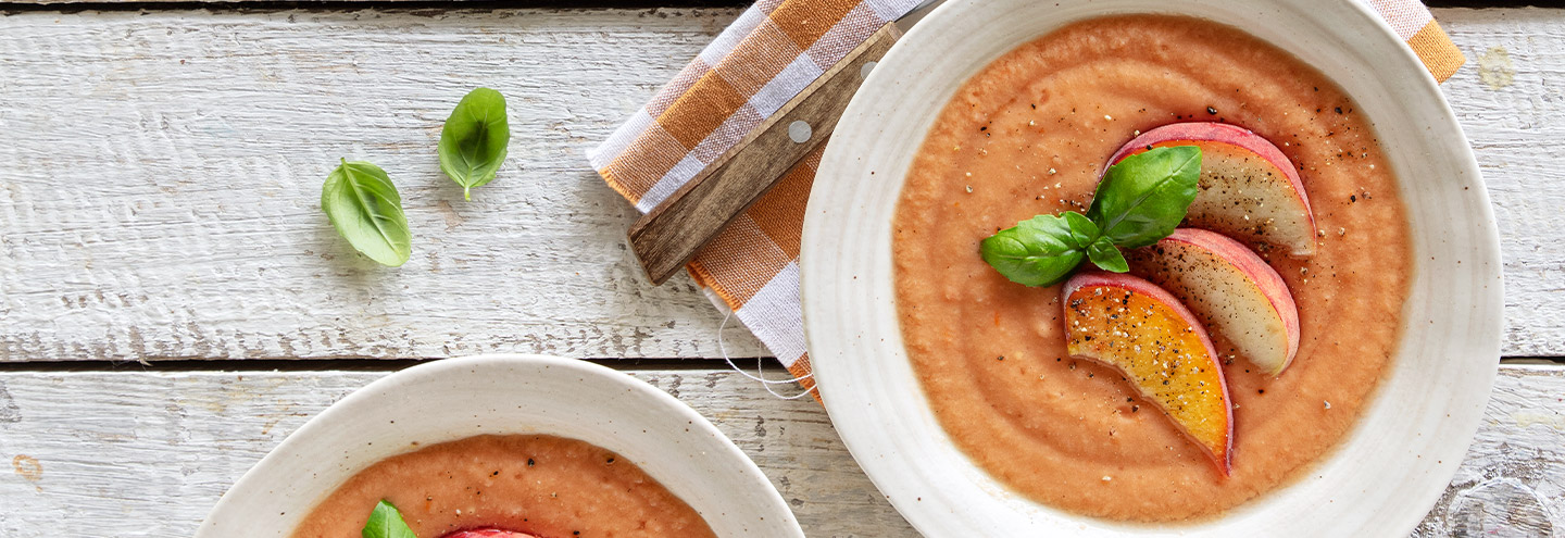 Imagem Gaspacho de Pessego e Tomate
