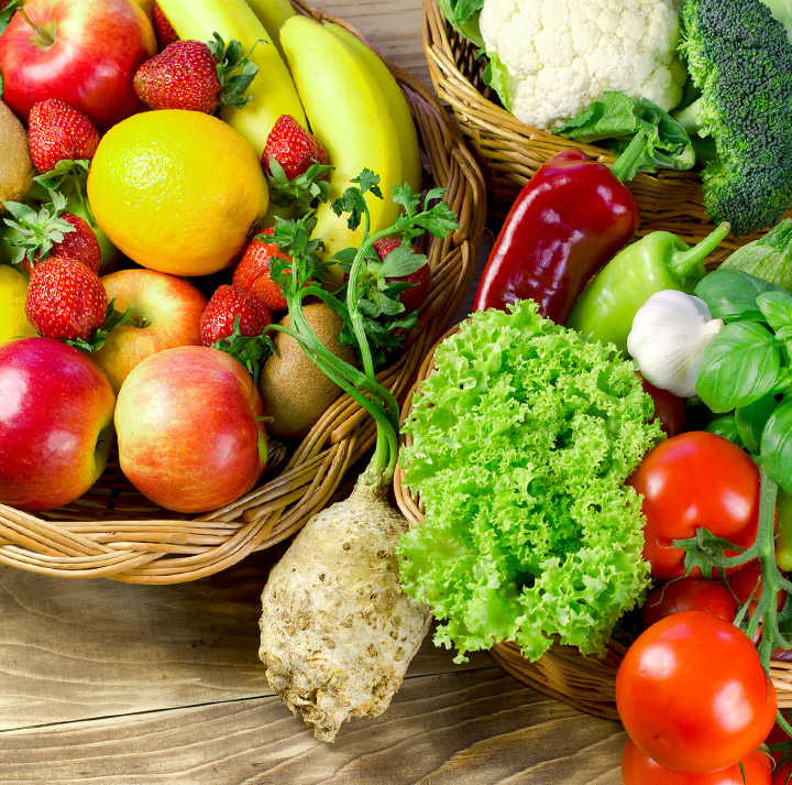 frutas e legumes da época