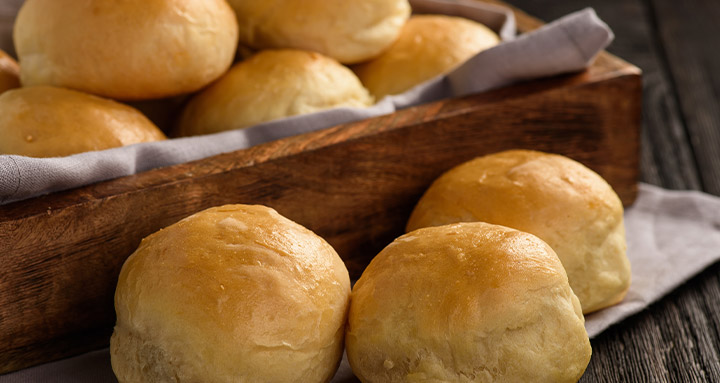 Pão com dois ingredientes