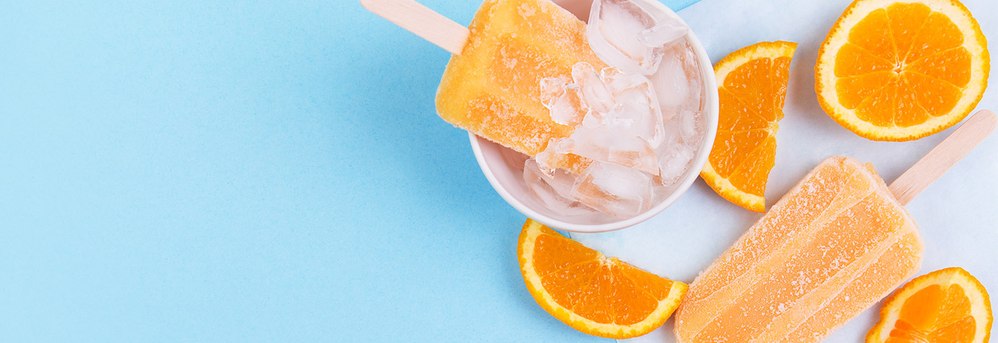 Imagem Sorvetes de laranja