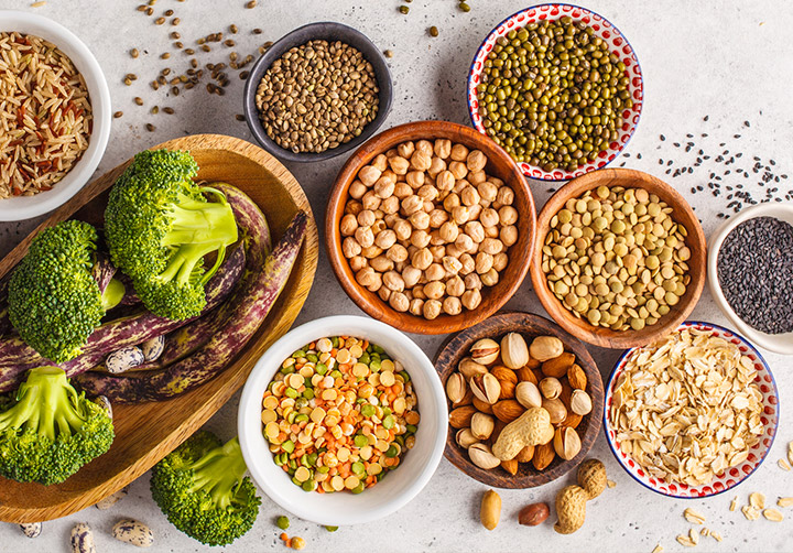 Variadas proteínas