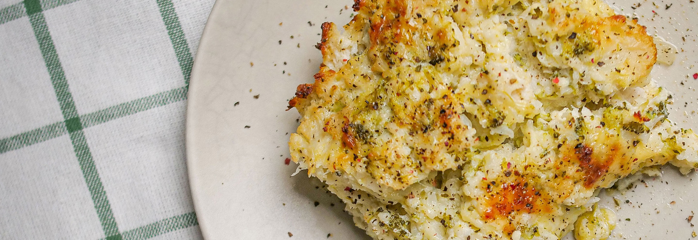 Imagem Gratinado de peixe e legumes