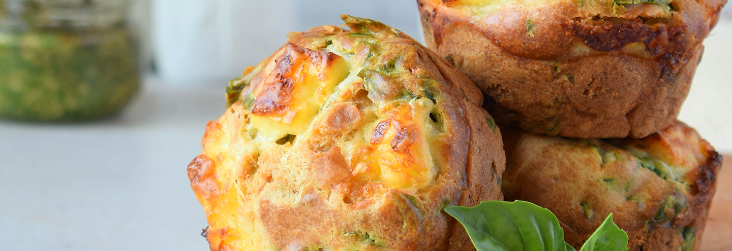 Imagem MINI QUICHES SEM BASE DE ESPINAFRES E COENTROS