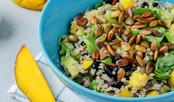 Imagem Bowl de Quinoa e Manga Verde