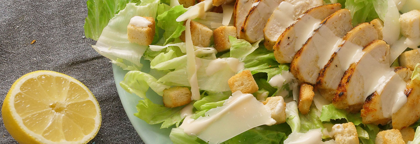 Imagem Salada Cesar a pitada do pai