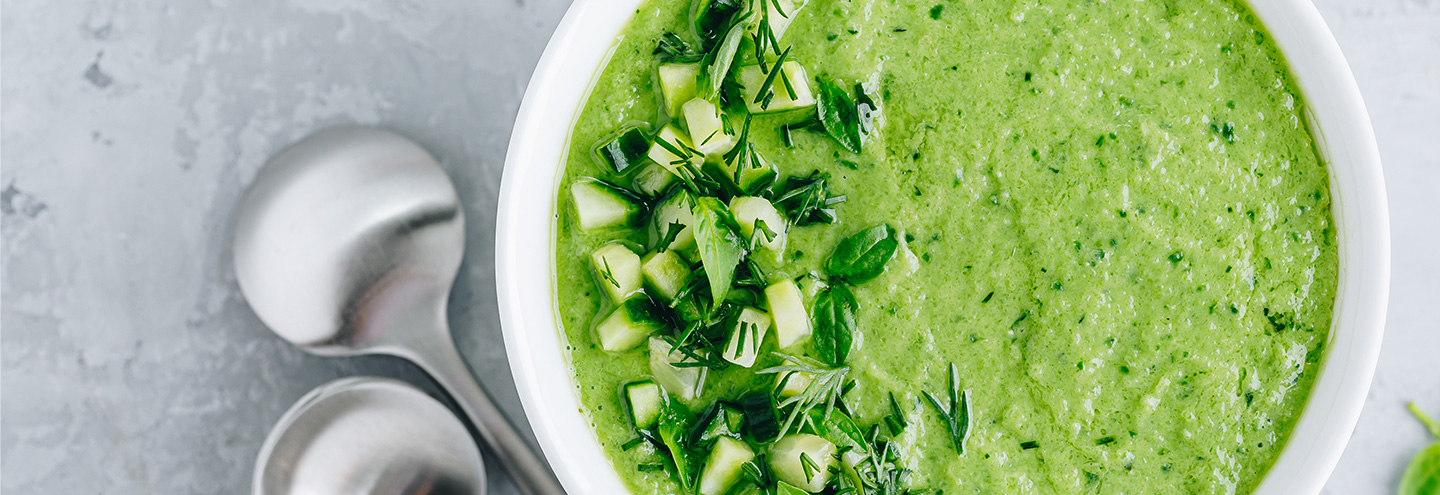 Imagem Gaspacho de espinafres Lillian Barros