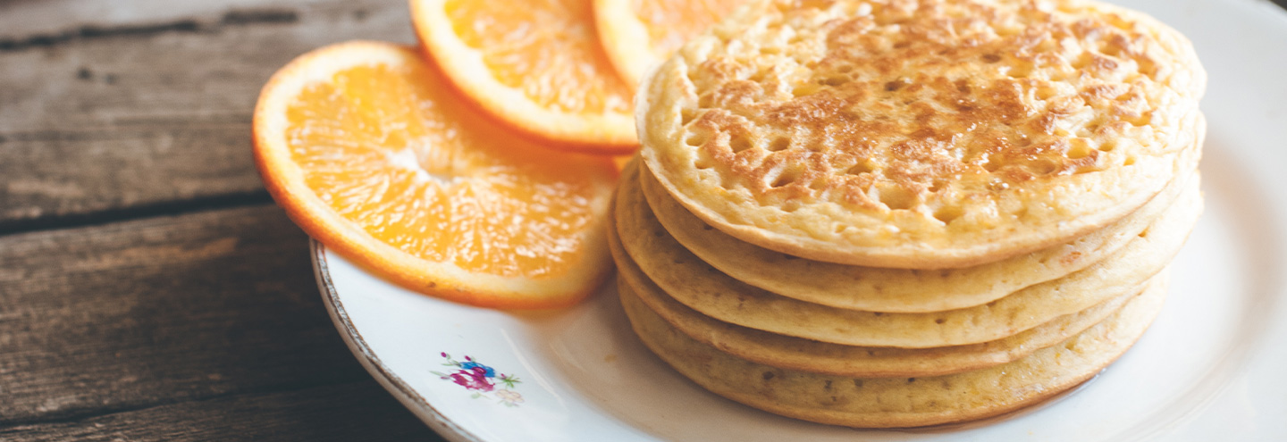 Imagem Panquecas de aveia e maçã