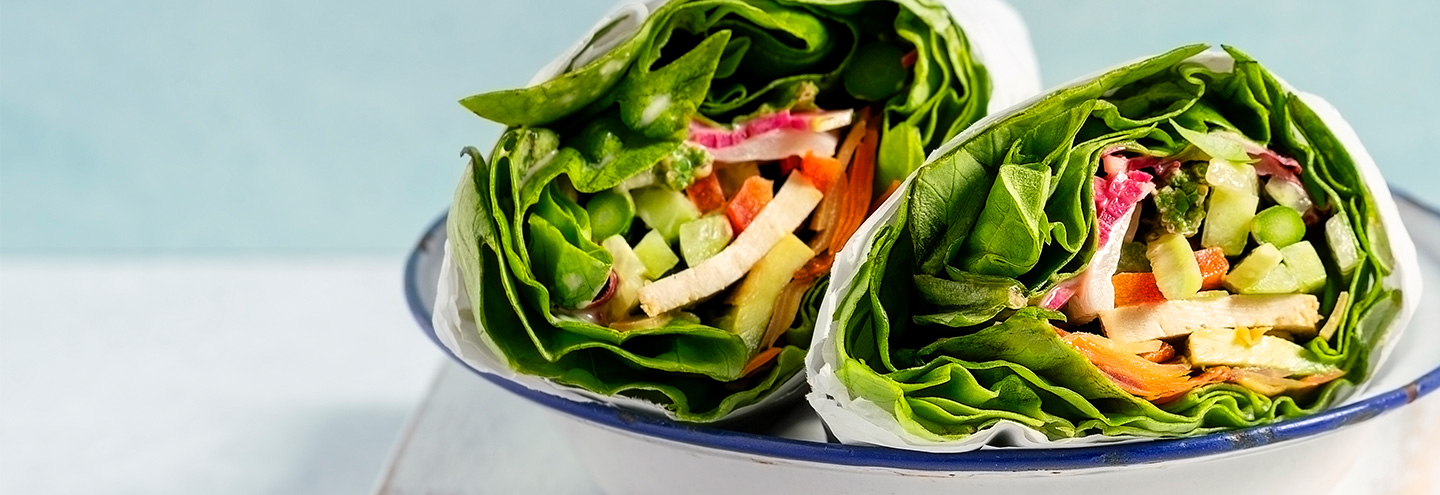 Imagem Wrap de alface