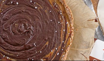 Imagem Tarte de Chocolate e Caramelo Salgado