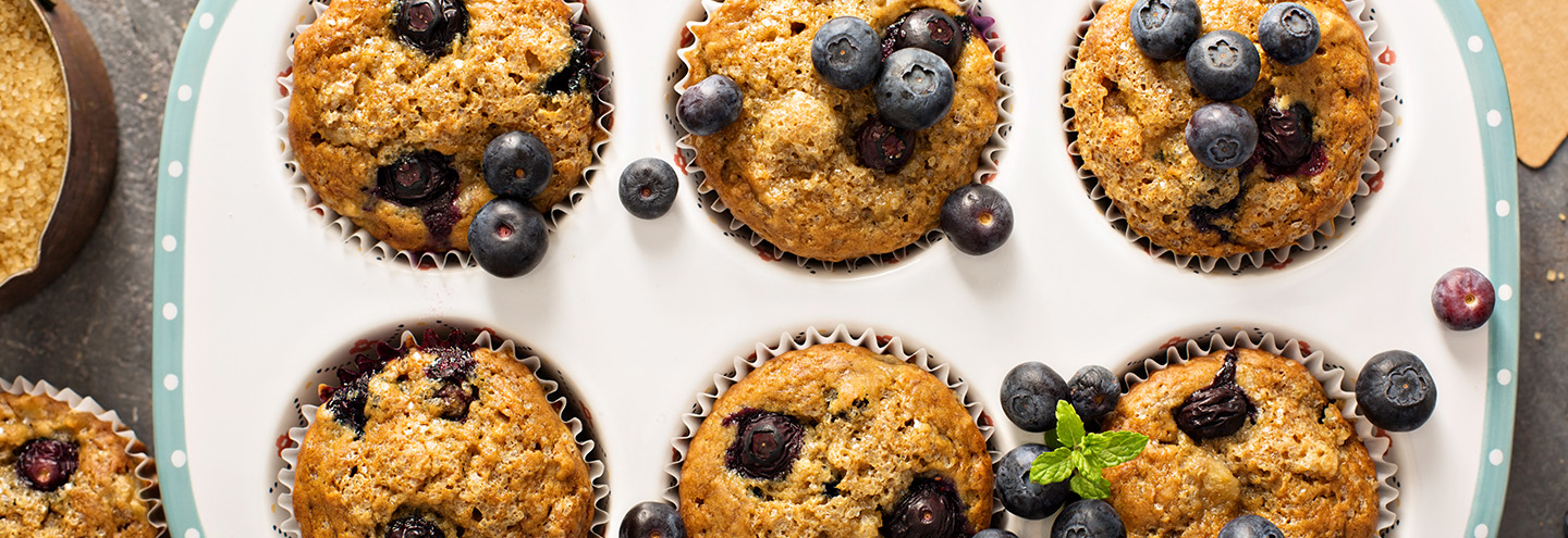 Imagem Bolinhos de fruta sem açúcares adicionados