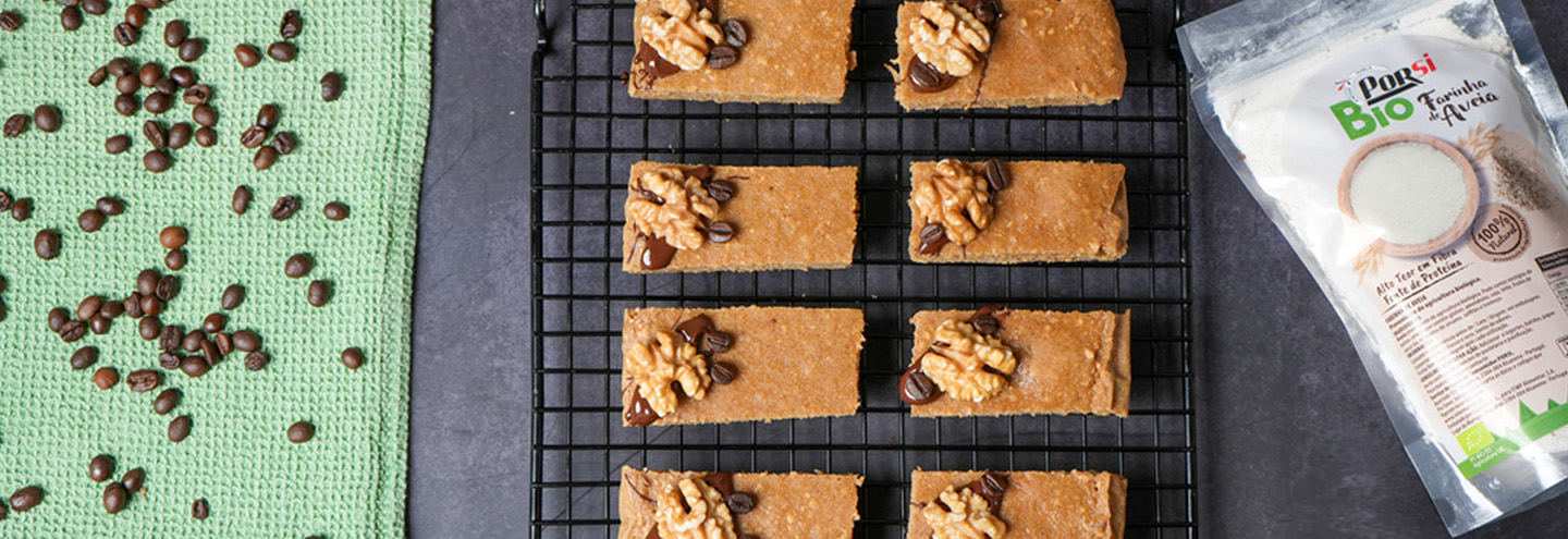 Imagem Brownies de Café e Noz