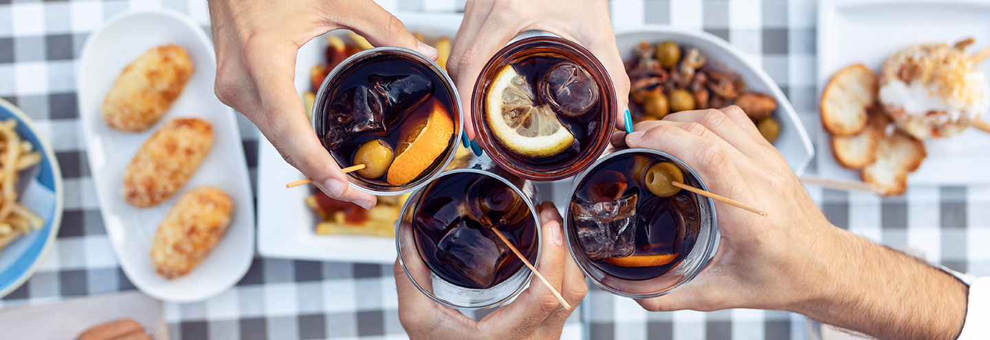 Imagem Melhores petiscos e bebidas frescas de Verao