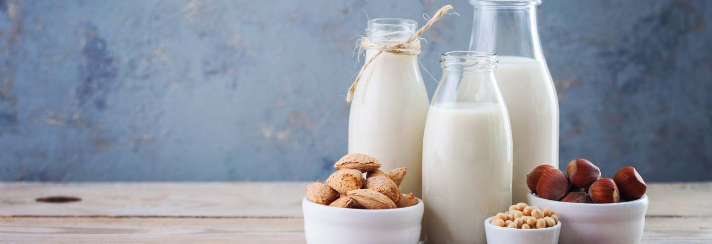 Imagem Os Tipos de Leite e Bebidas Vegetais