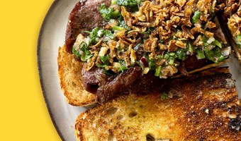 Imagem Sanduiche de carne assada na airfryer