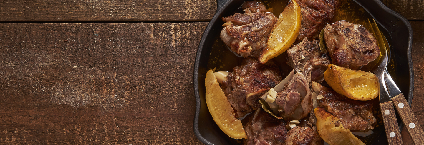 Imagem Cabrito assado com arroz de grelos