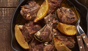 Imagem Cabrito assado com arroz de grelos