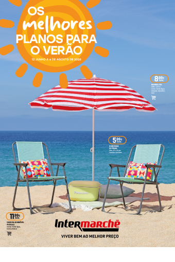Imagem Folheto Especial Praia e Campismo