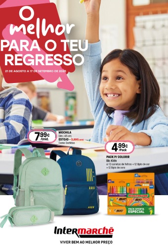 Imagem Folheto Especial Regresso às aulas
