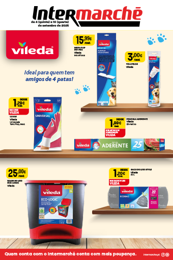 Imagem Folheto Monofolha Vileda