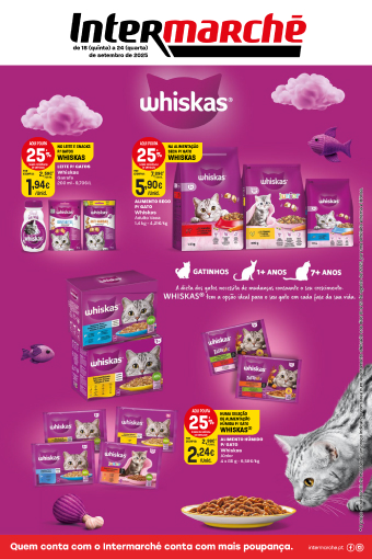 Imagem Folheto Monofolha Whiskas