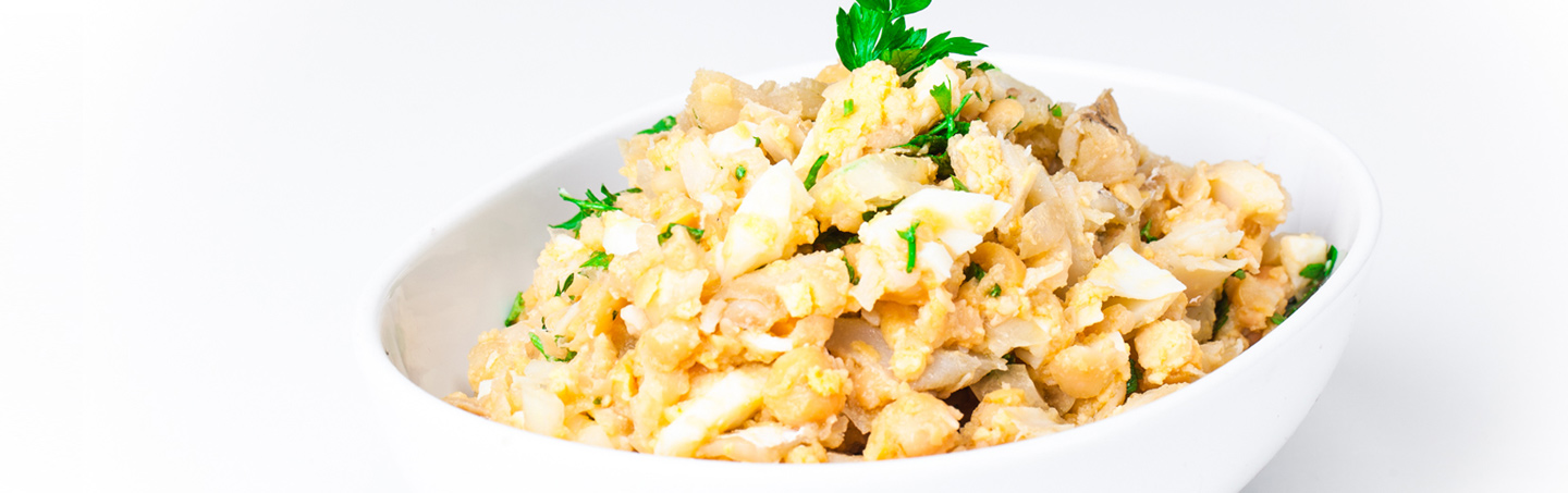 Imagem MEIA DESFEITA DE BACALHAU