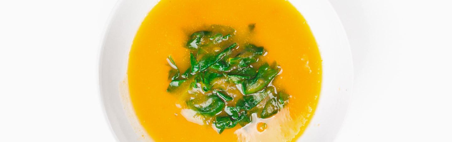 Imagem SOPA DE ESPINAFRES E ABOBORA