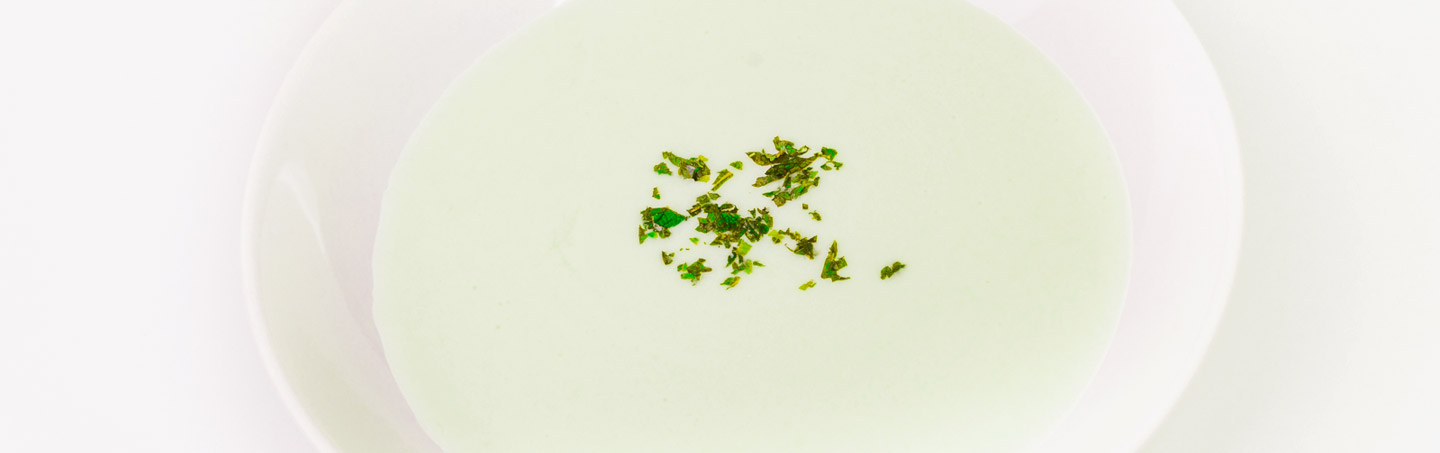 Imagem SOPA DE MELAO COM IOGURTE E HORTELA