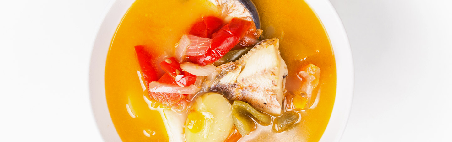 Imagem SOPA DE PEIXE COM PIMENTOS