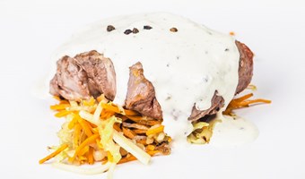 Imagem BIFE DA VAZIA EM CREME DE PIMENTA