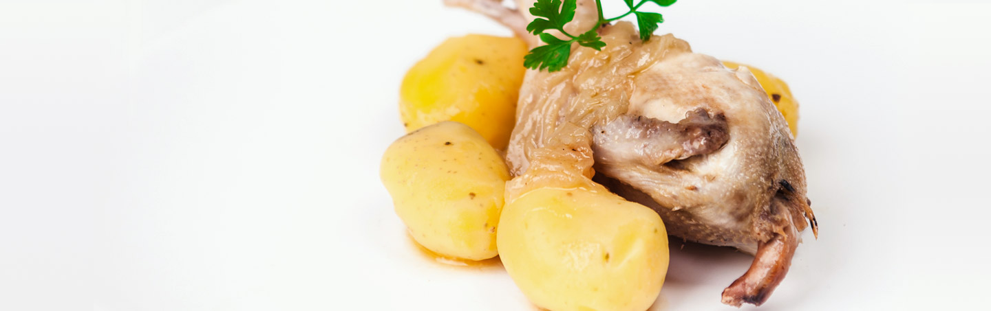 Imagem CODORNIZ ESTUFADA COM LIMAO E ALHO