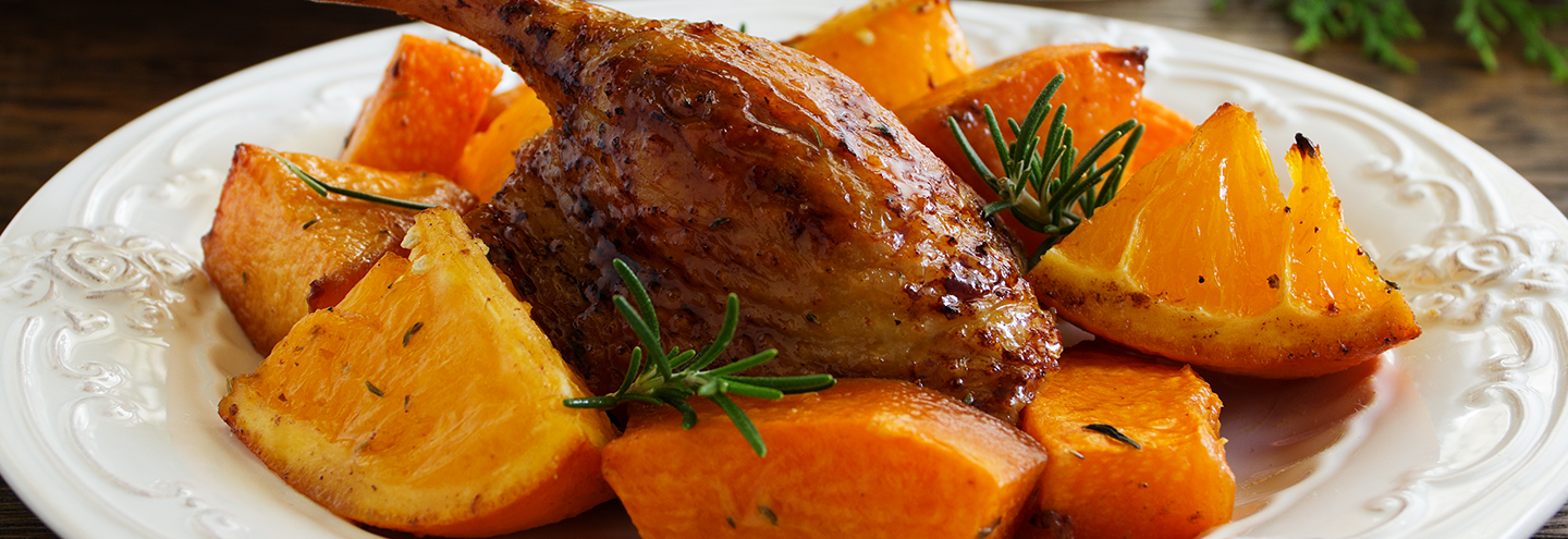 Imagem PATO COM MEL E LARANJA