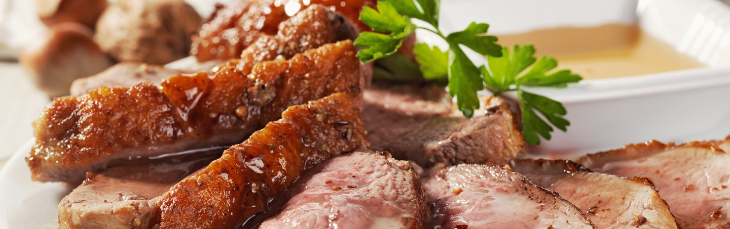 Imagem PEITO DE PATO COM MEL E ESPECIARIAS