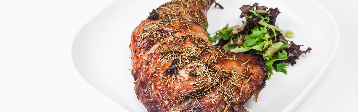 Imagem PERNA DE PERU ASSADA COM ROSMANINHO