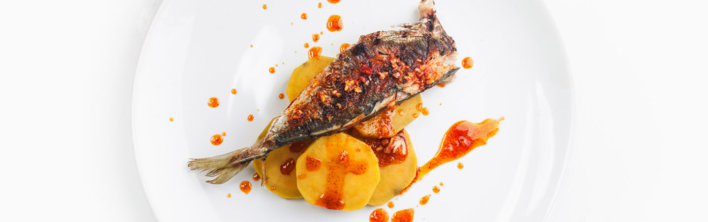 Imagem CARAPAUS GRELHADOS COM BATATA DOCE