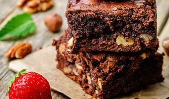 Imagem BROWNIE DE CHOCOLATE COM NOZES